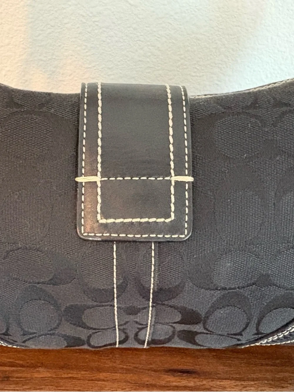 Coach Black Purse - Picture 3 of 4